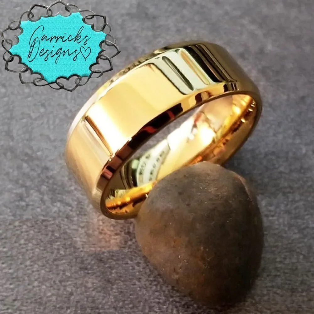 Women's Gold Promise Ring - Girl's Promise Ring - Pinky Promise Ring For Girls - Picture 9 of 9